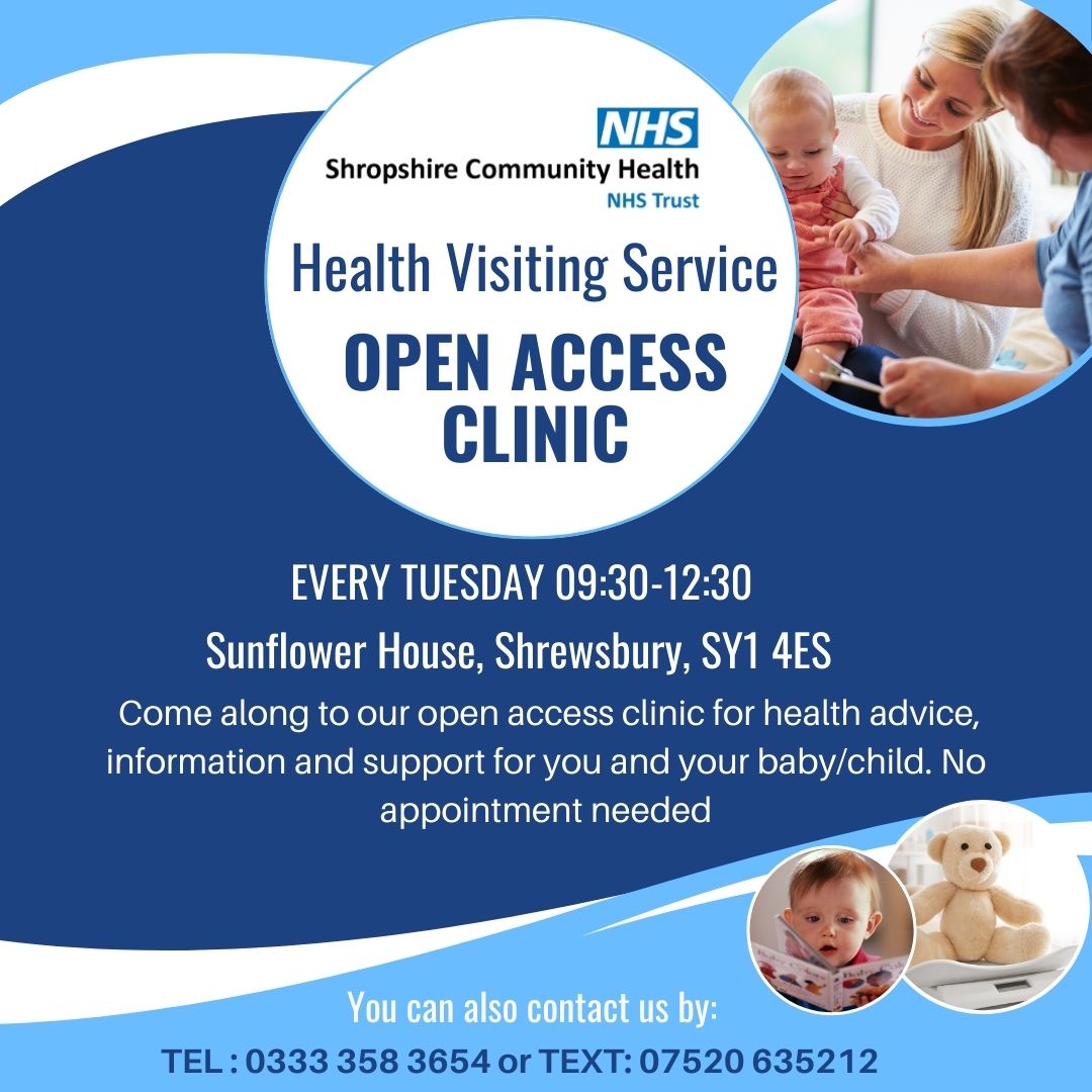 Health Visiting Service Open Access Clinic 2023